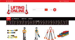 Desktop Screenshot of liftingonline.com